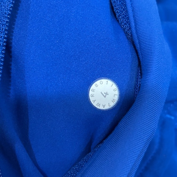 lululemon athletica Women's Vibrant Blue Athletic Shorts, Size:4 - Picture 4 of 8